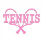 Tennis Rackets Wall Sticker Bubblegum | Stickers on Wall