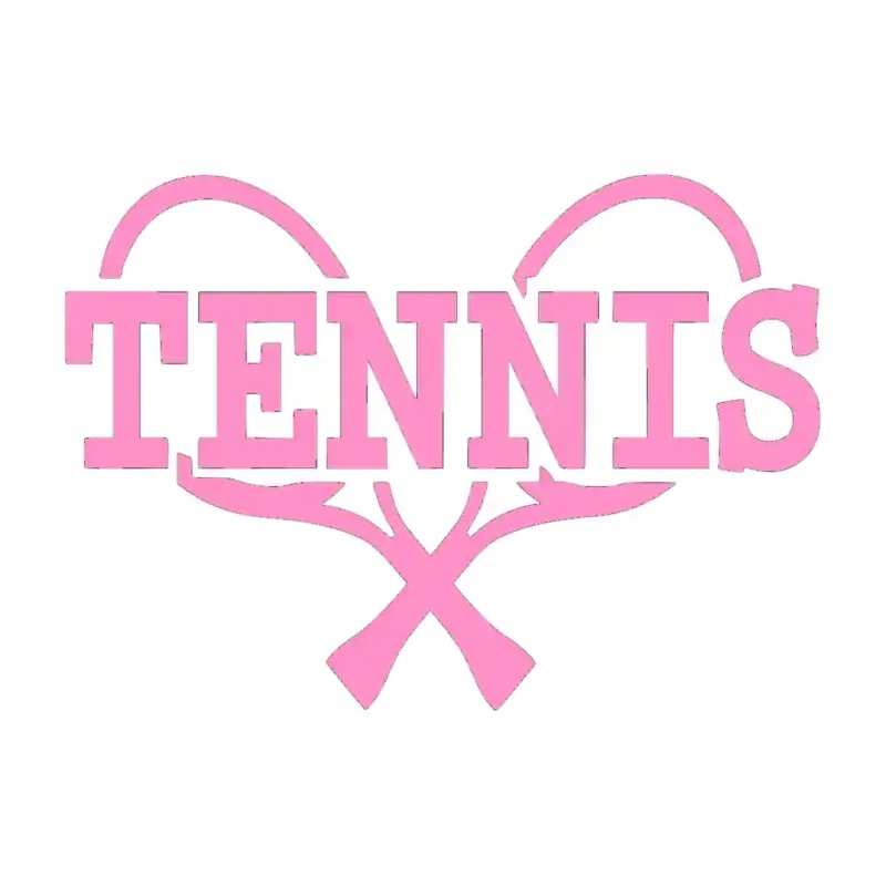 Tennis Rackets Wall Sticker Bubblegum | Stickers on Wall