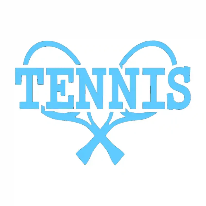 Tennis Rackets Wall Sticker Light Blue | Stickers on Wall
