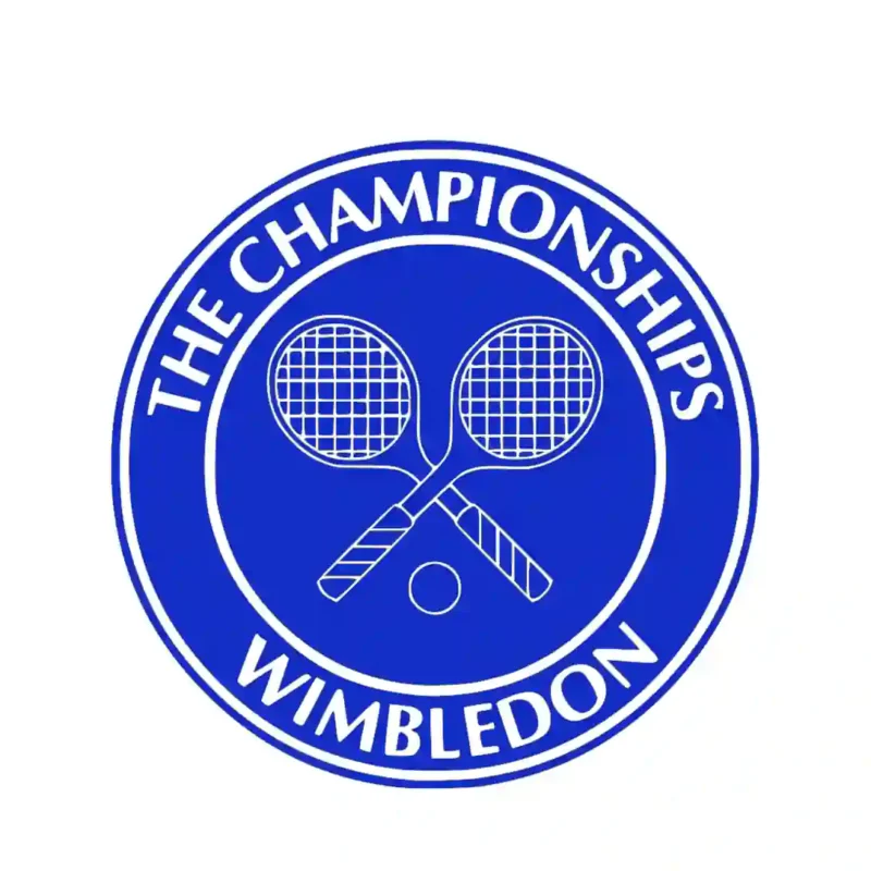 Wimbledon Tennis Wall Stickers Brilliant Blue | Stickers on Wall