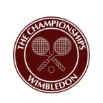Wimbledon Tennis Wall Stickers Burgundy | Stickers on Wall