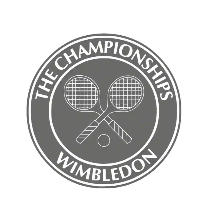 Wimbledon Tennis Wall Stickers Dark Grey | Stickers on Wall