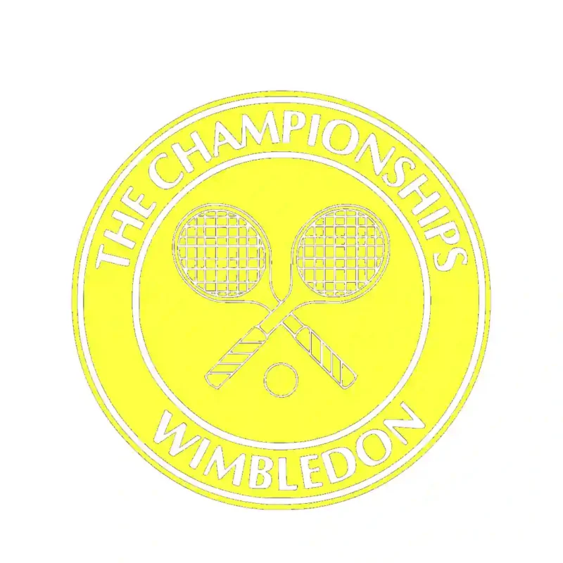 Wimbledon Tennis Wall Stickers Lemon | Stickers on Wall