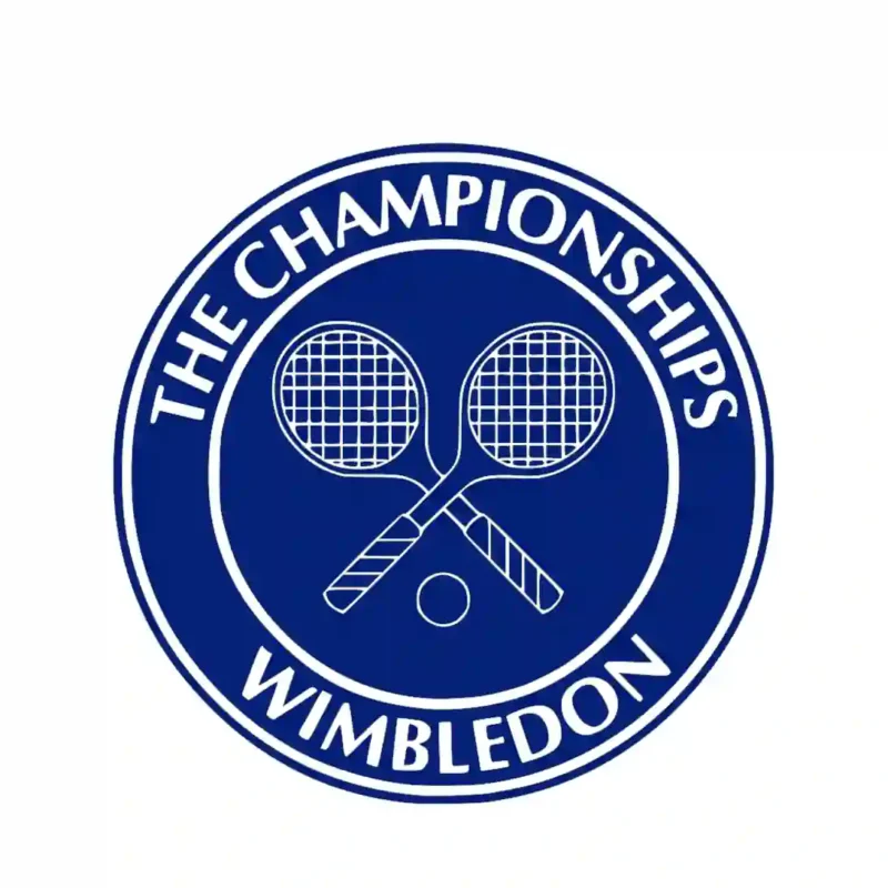 Wimbledon Tennis Wall Stickers Medium Blue | Stickers on Wall