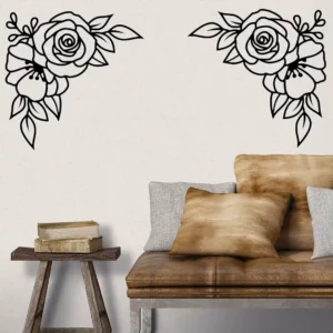 Bloom corner wall stickers