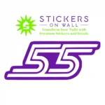 Carlos  Wall Sticker Perfect Purple | Stickers on Wall