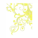 Curls Corner Wall Stickers Lemon | Stickers on Wall