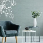 Curls Corner Wall Stickers White | Stickers on Wall