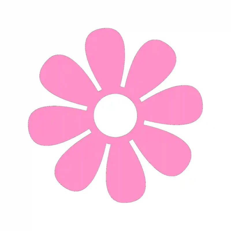 Daisy Flower Wall Stickers Bubblegum | Stickers on Wall