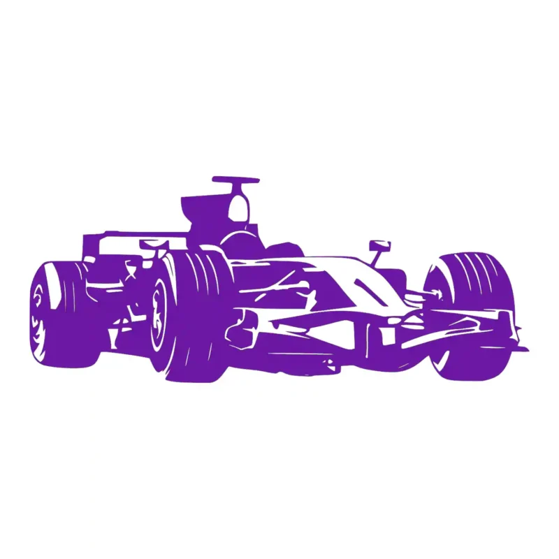 F Car Wall Stickers Perfect Purple | Stickers on Wall
