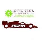 F Custom Wall Stickers Burgundy | Stickers on Wall F Custom Wall Stickers Burgundy | Stickers on Wall