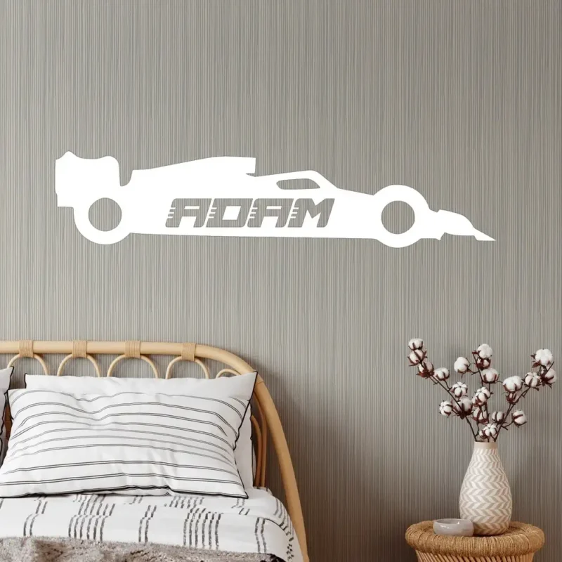 F Custom Wall Stickers White | Stickers on Wall