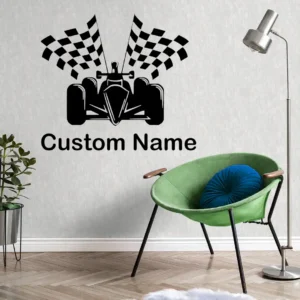 F1 personalized wall stickers