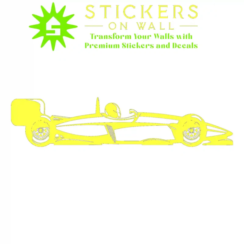 Formula Car Wall Stickers Lemon | Stickers on Wall