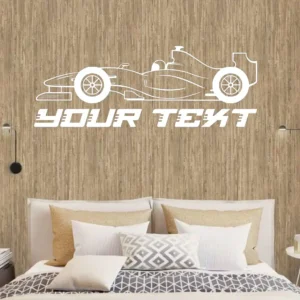 Formula custom wall stickers white