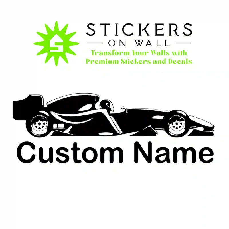 Formula Name Wall Stickers Black | Stickers on Wall