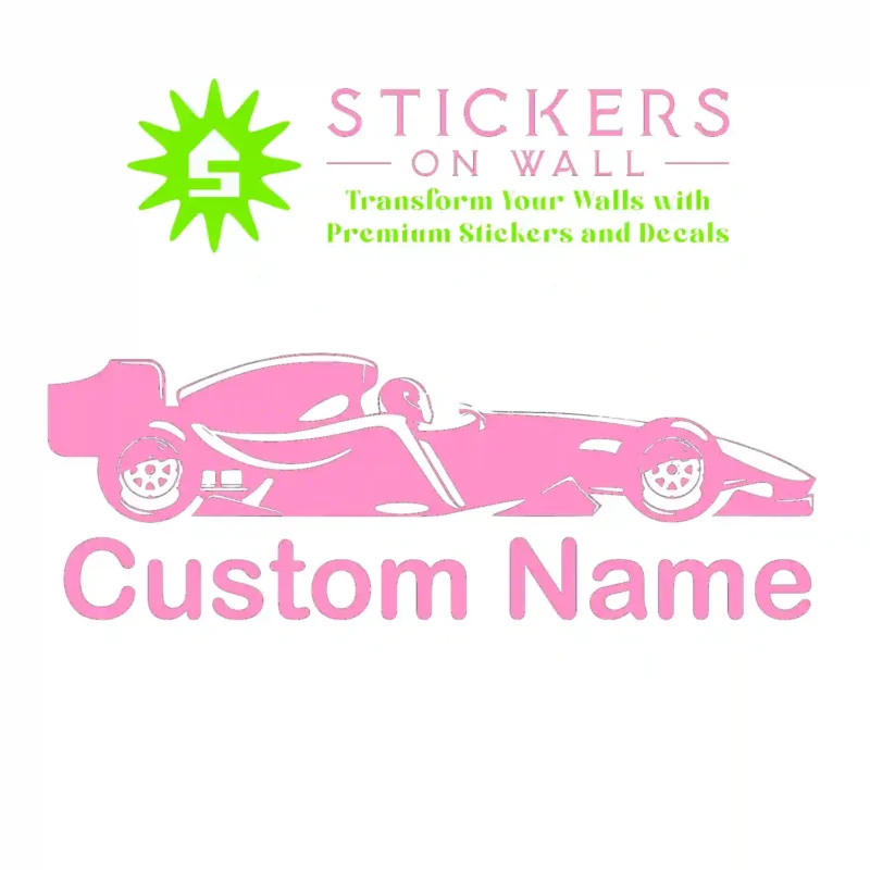 Formula Name Wall Stickers Bubblegum | Stickers on Wall