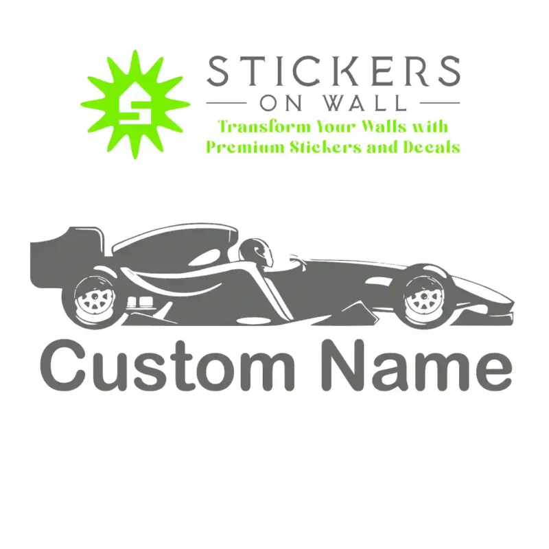 Formula Name Wall Stickers Dark Grey | Stickers on Wall