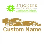 Formula Name Wall Stickers Gold | Stickers on Wall Formula Name Wall Stickers Gold | Stickers on Wall