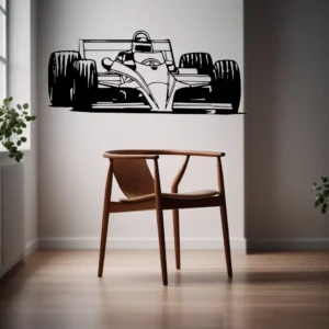 Formula sketch wall stickers dark black