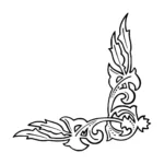 Leaf Corner Wall Stickers Black | Stickers on Wall Leaf Corner Wall Stickers Black | Stickers on Wall