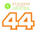 Lewis Wall Stickers Orange | Stickers on Wall Lewis Wall Stickers Orange | Stickers on Wall