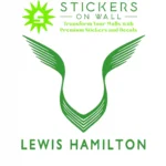 Lewis Hamilton Wall Stickers Mid Green | Stickers on Wall Lewis Hamilton Wall Stickers Mid Green | Stickers on Wall