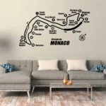Monaco Circuit Wall Stickers | Stickers on Wall Monaco Circuit Wall Stickers | Stickers on Wall