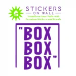 Pit Stop Wall Stickers Perfect Purple | Stickers on Wall Pit Stop Wall Stickers Perfect Purple | Stickers on Wall