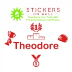 Racing Name Wall Stickers Red | Stickers on Wall Racing Name Wall Stickers Red | Stickers on Wall