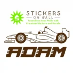 Speed Name Wall Stickers Brown | Stickers on Wall Speed Name Wall Stickers Brown | Stickers on Wall