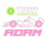 Speed Name Wall Stickers Bubblegum | Stickers on Wall Speed Name Wall Stickers Bubblegum | Stickers on Wall