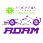 Speed Name Wall Stickers Perfect Purple | Stickers on Wall Speed Name Wall Stickers Perfect Purple | Stickers on Wall