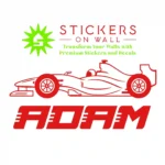 Speed Name Wall Stickers Red | Stickers on Wall Speed Name Wall Stickers Red | Stickers on Wall