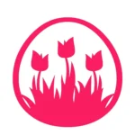 Tulip Garden Wall Stickers Hot Pink | Stickers on Wall Tulip Garden Wall Stickers Hot Pink | Stickers on Wall