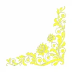 Vine Corner Wall Stickers Lemon | Stickers on Wall Vine Corner Wall Stickers Lemon | Stickers on Wall