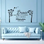 Heaven Home Wall Stickers Dark Black | Stickers on Wall
