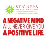 Mindset Quote Wall Stickers Red | Stickers on Wall Mindset Quote Wall Stickers Red | Stickers on Wall