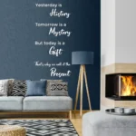 Present Quote Wall Stickers White | Stickers on Wall Present Quote Wall Stickers White | Stickers on Wall