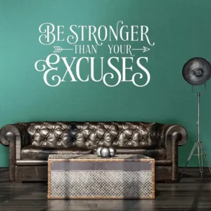 Stay strong wall stickers