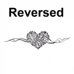 Artistic Heart Wall Stickers Reversed | Stickers on Wall Artistic Heart Wall Stickers Reversed | Stickers on Wall