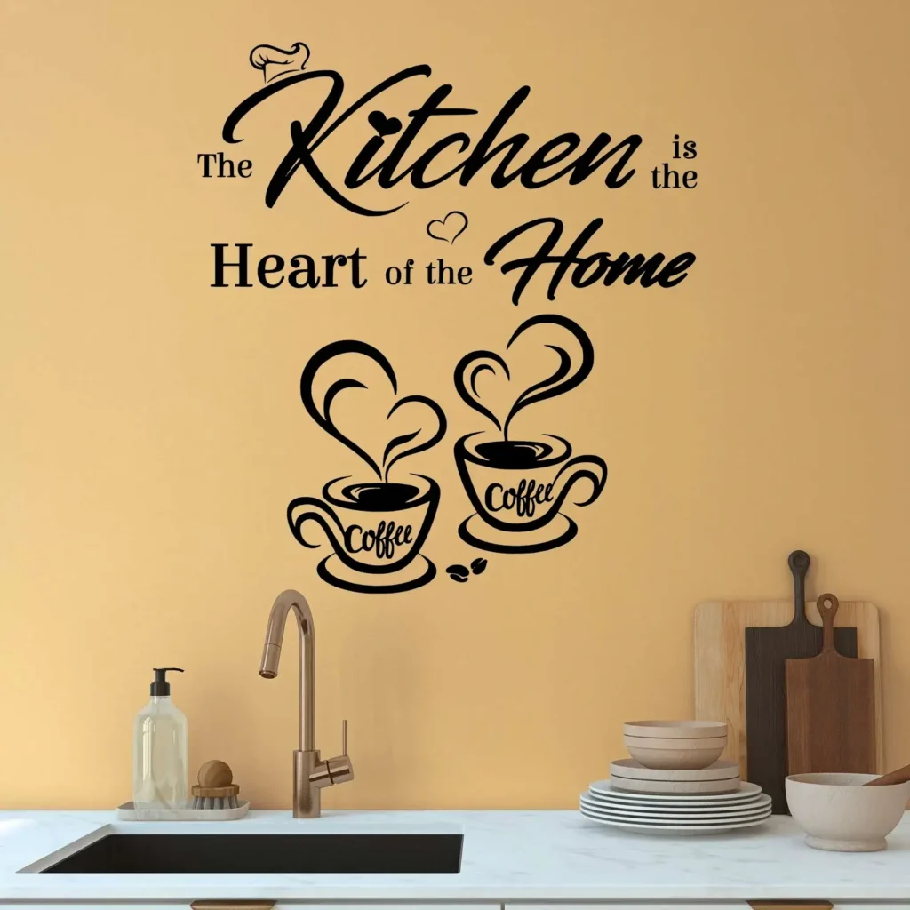Coffee Kitchen Wall Stickers Dark Black | Stickers on Wall Coffee Kitchen Wall Stickers Dark Black | Stickers on Wall