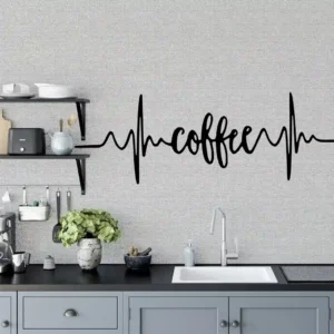 Coffee Pulse Wall Stickers