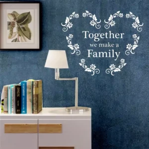 Floral Family Wall Stickers