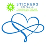 Forever Love Wall Stickers Azure Blue | Stickers on Wall
