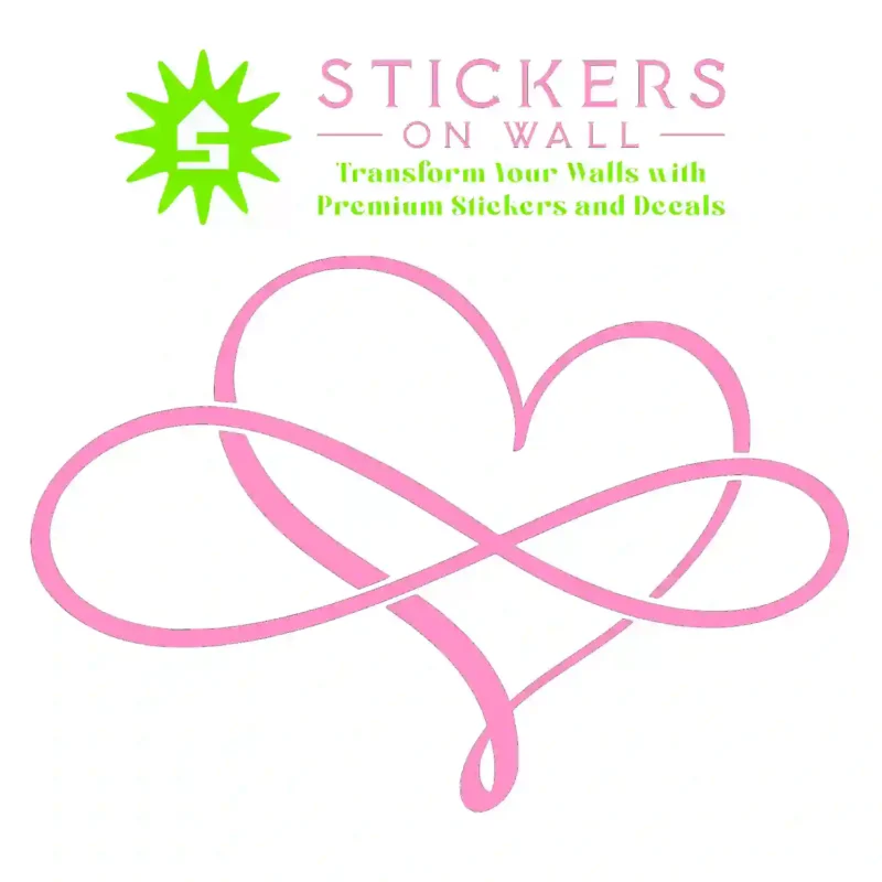 Forever Love Wall Stickers Bubblegum | Stickers on Wall