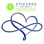 Forever Love Wall Stickers Medium Blue | Stickers on Wall