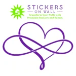 Forever Love Wall Stickers Perfect Purple | Stickers on Wall