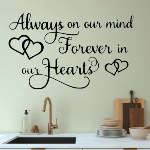 Forever Loved Wall Stickers