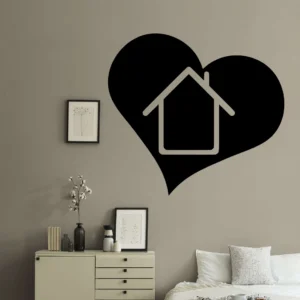 House Heart Wall Stickers